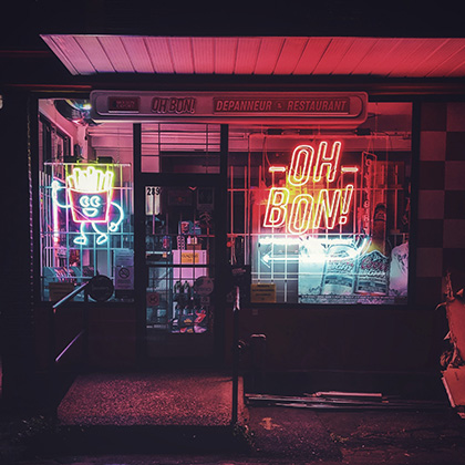 Depanneur sign that reads